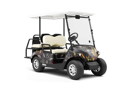 Rage Quit Gaming Wrapped Golf Cart