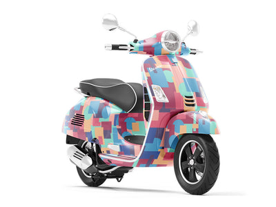 Ragout Fantasy Mosaic Vespa Scooter Wrap Film