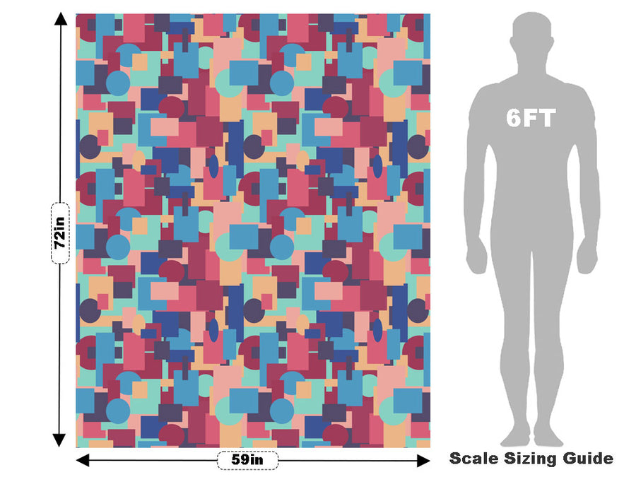 Ragout Fantasy Mosaic Vehicle Wrap Scale~Rwraps Series 914 Ragout Fantasy Mosaic Measurements~1