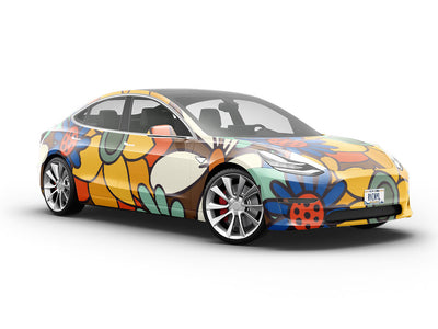 Raider Revere Retro Vehicle Vinyl Wrap
