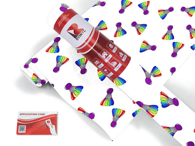 rainbow birdies sport Craft Vinyl Roll