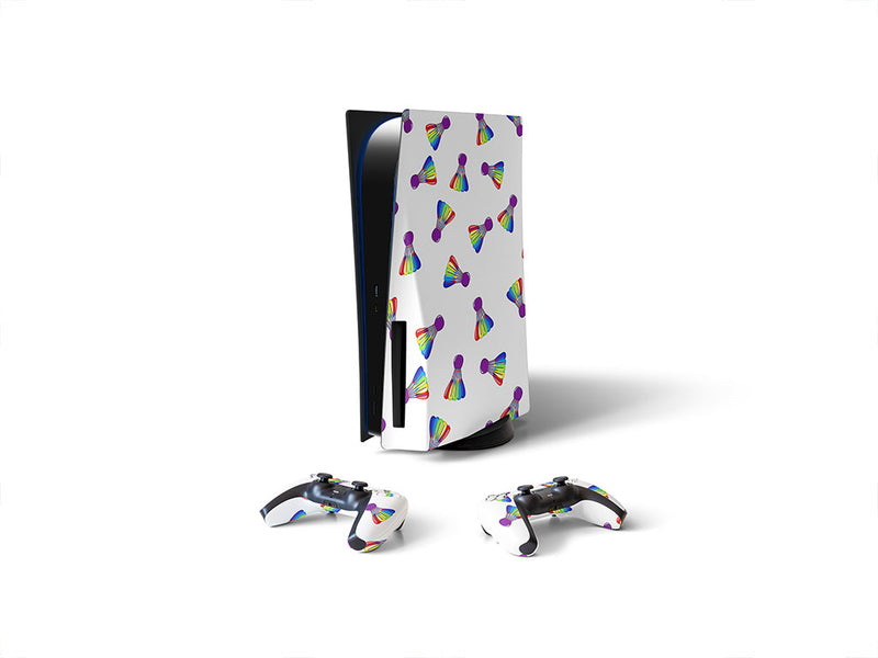rainbow birdies sport Sony PS5 DIY Skin