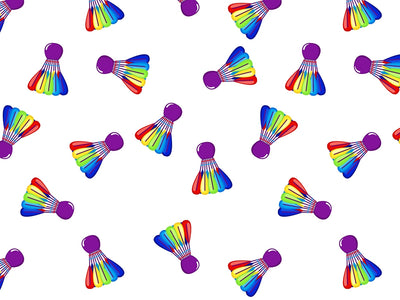 Rainbow Birdies Sport Vinyl Wrap Pattern~Rwraps Series 914 Digitally Printed Vinyl Wrap~0