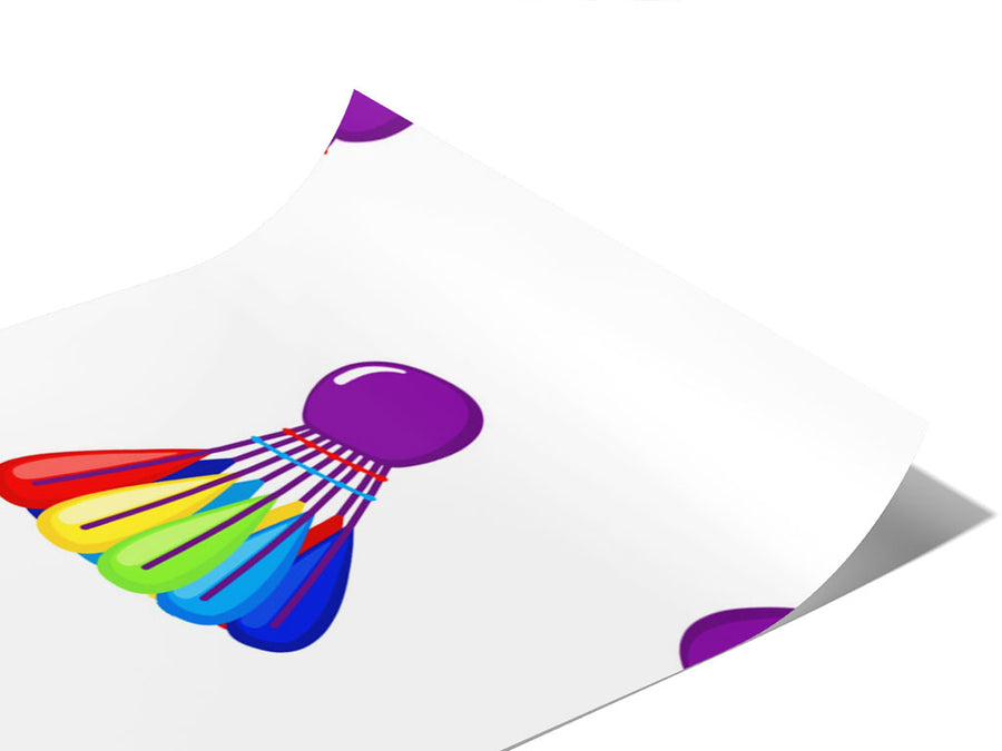 Rainbow Birdies Sport Vinyl Wraps~Rwraps Series 914 Digitally Printed Vinyl Wrap~0