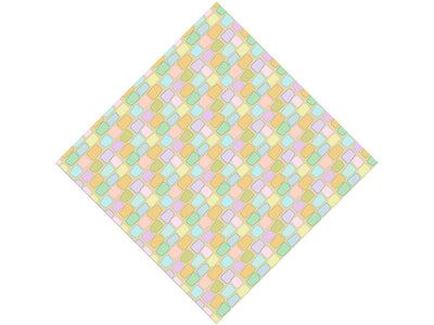 Rainbow Blocks Tile Vinyl Wrap Pattern