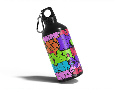Water Bottle DIY Stickers
