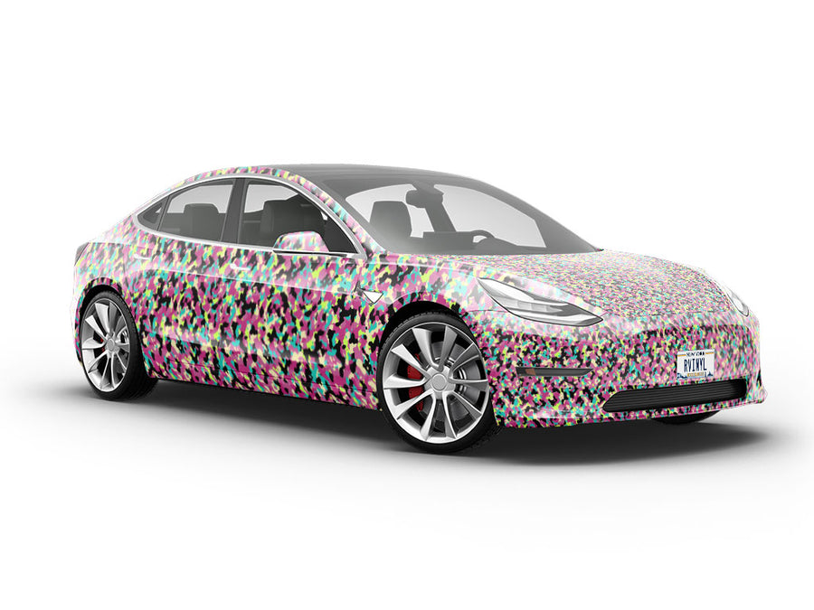 Rainbow Buckshot Camouflage Vehicle Vinyl Wrap