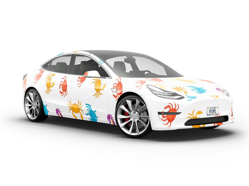 Rainbow Crayfish Marine Life Vehicle Vinyl Wrap