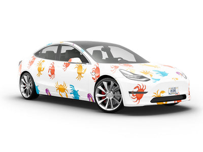 Rainbow Crayfish Marine Life Vehicle Vinyl Wrap