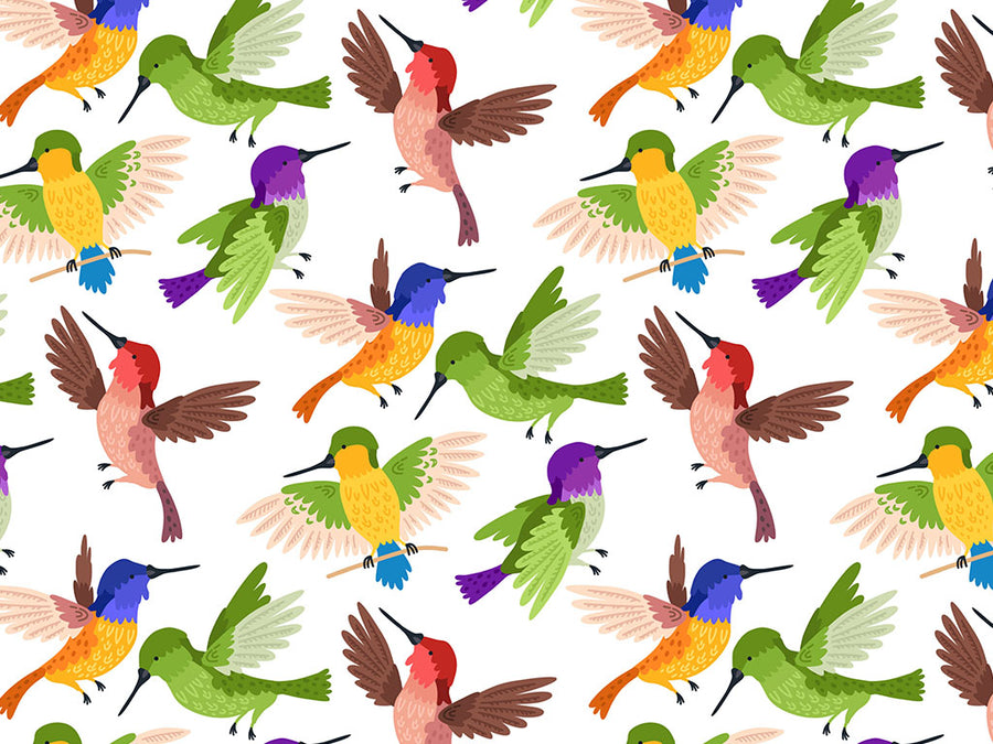 Rainbow Family Birds Vinyl Wrap Pattern~Rwraps Series 914 Digitally Printed Vinyl Wrap~0