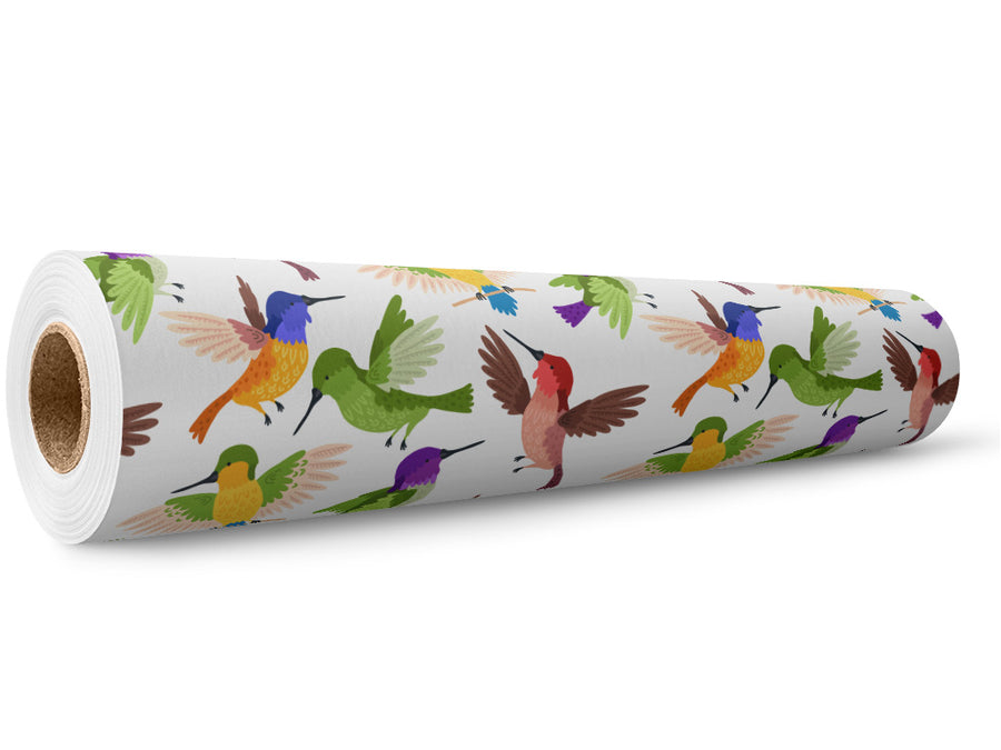 Rainbow Family Birds Wrap Film Wholesale Roll~Rwraps Series 914 Digitally Printed Vinyl Roll~5