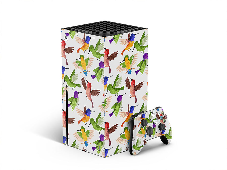 rainbow family bird XBOX DIY Decal