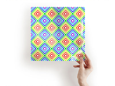 rainbow floors mosaic Craft Sheets