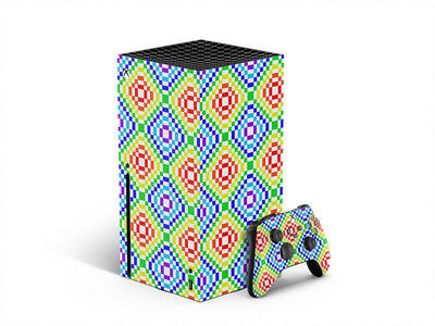 rainbow floors mosaic XBOX DIY Decal