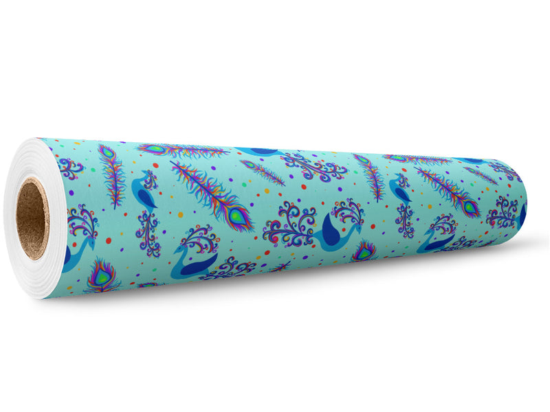 Rainbow Kings Birds Wrap Film Wholesale Roll~Rwraps Series 914 Digitally Printed Vinyl Roll~5