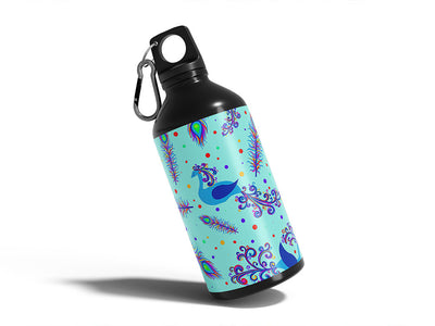 rainbow kings bird Water Bottle DIY Stickers