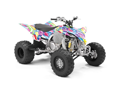 Rainbow Peace Graffiti ATV Wrapping Vinyl