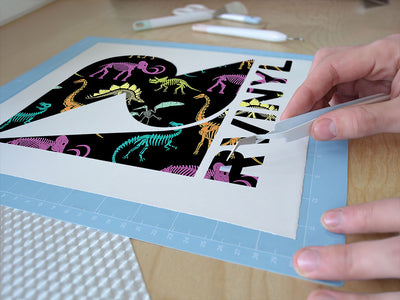 rainbow relics dinosaur Easy Weed Craft Vinyl