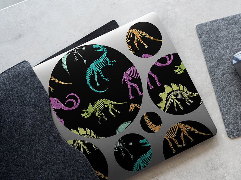 rainbow relics dinosaur DIY Laptop Stickers