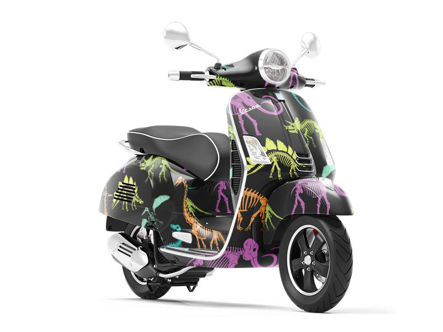 Rainbow Relics Dinosaur Vespa Scooter Wrap Film