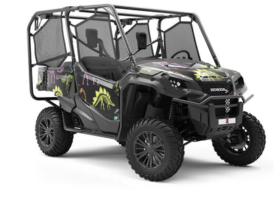 Rainbow Relics Dinosaur Utility Vehicle Vinyl Wrap