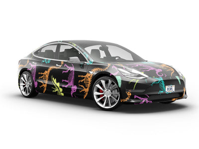 Rainbow Relics Dinosaur Vehicle Vinyl Wrap