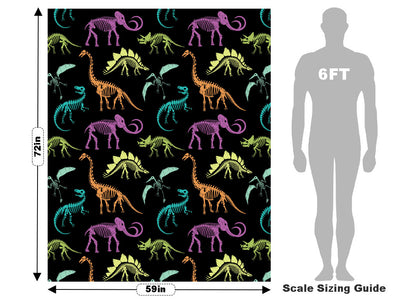 Rainbow Relics Dinosaur Vehicle Wrap Scale~Rwraps Series 914 Rainbow Relics Dinosaur Measurements~1