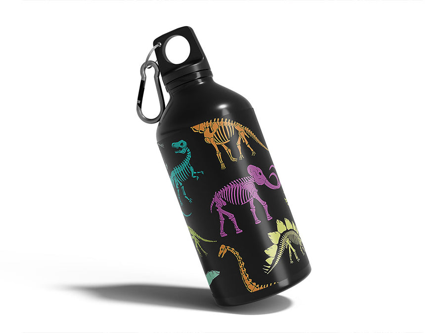rainbow relics dinosaur Water Bottle DIY Stickers