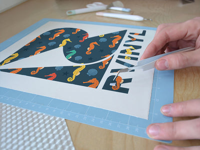 rainbow seahorses salt water Easy Weed Craft Vinyl