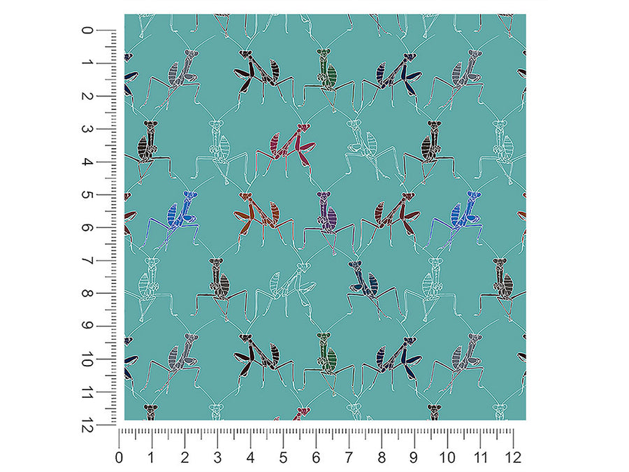 rainbow senses bug 1ft x 1ft Craft Sheets