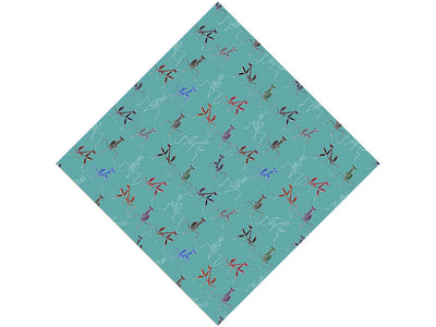 Rainbow Senses Bug Vinyl Wrap Pattern