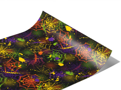 Rainbow Webs Graffiti Vinyl Wraps~Rwraps Series 914 Digitally Printed Vinyl Wrap~1