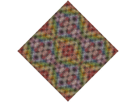 Rainbows and Diamonds Optical Illusion Vinyl Wrap Pattern