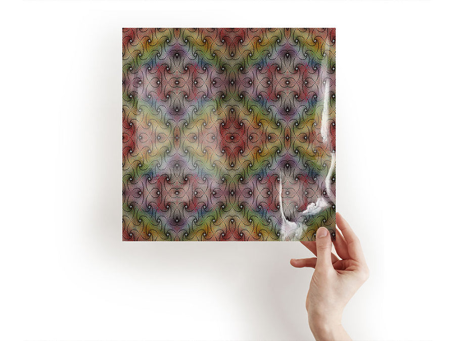 rainbows and diamonds optical illusion Craft Sheets