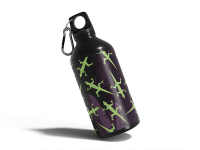 rainforest green animal Water Bottle DIY Stickers