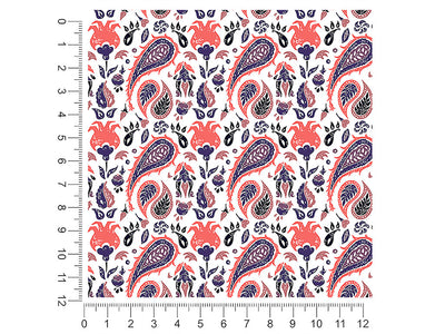 rainstorm worries paisley 1ft x 1ft Craft Sheets