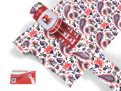 rainstorm worries paisley Craft Vinyl Roll