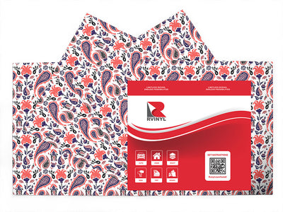 rainstorm worries paisley Craft Vinyl Sheet Pack