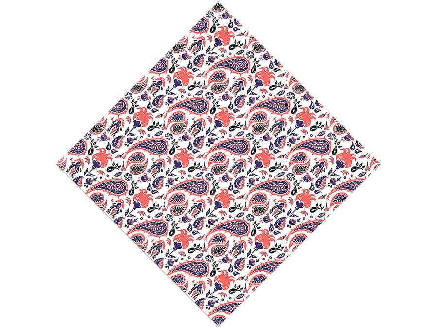 Rainstorm Worries Paisley Vinyl Wrap Pattern