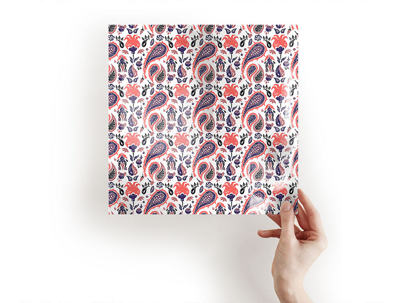 rainstorm worries paisley Craft Sheets
