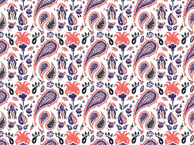 Rainstorm Worries Paisley Vinyl Wrap Pattern~Rwraps Series 914 Digitally Printed Vinyl Wrap~0