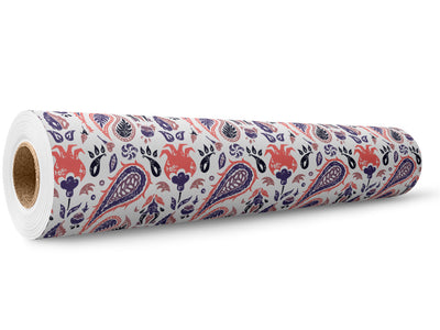 Rainstorm Worries Paisley Wrap Film Wholesale Roll~Rwraps Series 914 Digitally Printed Vinyl Roll~5