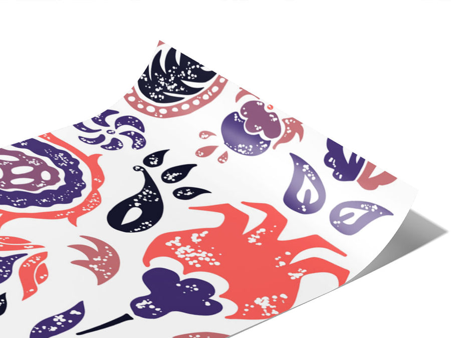 Rainstorm Worries Paisley Vinyl Wraps~Rwraps Series 914 Digitally Printed Vinyl Wrap~0