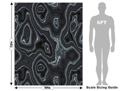Rainy Days Gemstone Vehicle Wrap Scale~Rwraps Series 914 Rainy Days Gemstone Measurements~1
