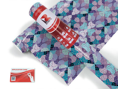 rainy daze mosaic Craft Vinyl Roll