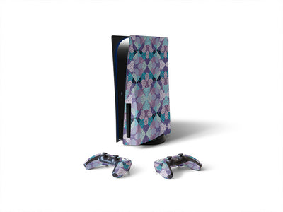 rainy daze mosaic Sony PS5 DIY Skin