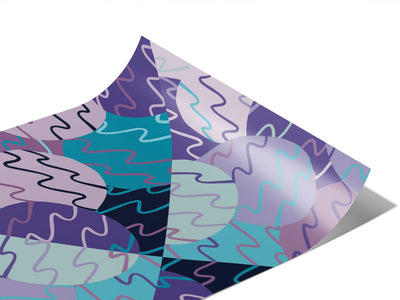 Rainy Daze Mosaic Vinyl Wraps~Rwraps Series 914 Digitally Printed Vinyl Wrap~0