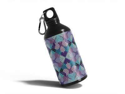rainy daze mosaic Water Bottle DIY Stickers