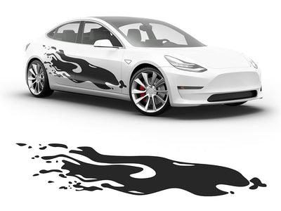 Rally Splash Body Graphic~Full Side Auto Decal Kit~0
