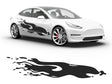 3M Matte Black Rally Splash Body Graphic~Full Side Auto Decal Kit~0